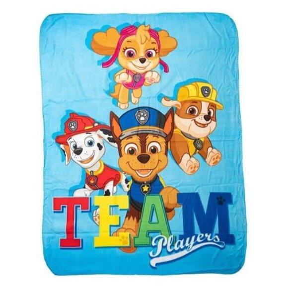Paw Patrol “Fantastic Team” Fleece Throw Blanket - Picture 2 of 4